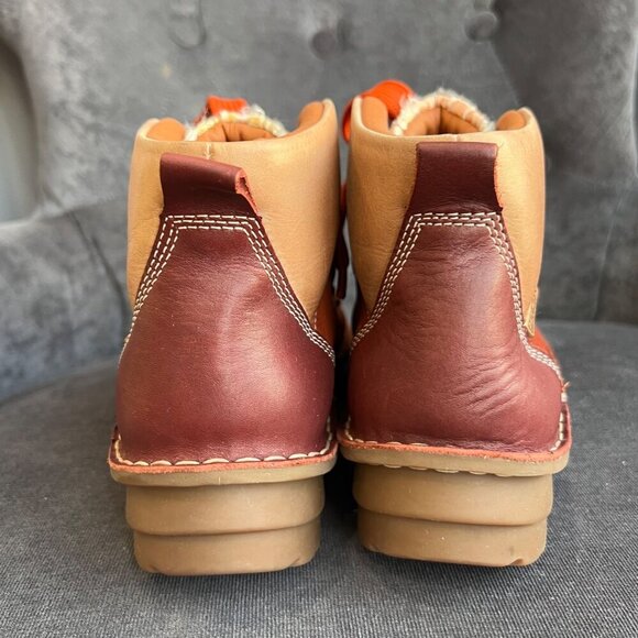 Pikolinos Cazorla Tan/orange color block Boots – Size 37 - Picture 6 of 10